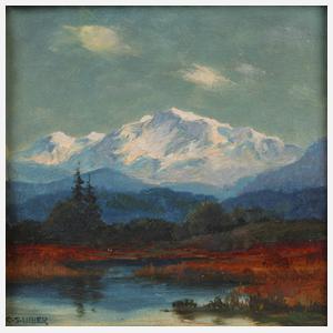 Carl Sigmund Luber, Abend in den Alpen