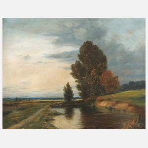 Carl Sigmund Luber, Bayrische Voralpenlandschaft