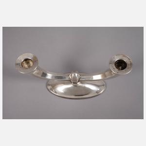 Silberleuchter Art déco