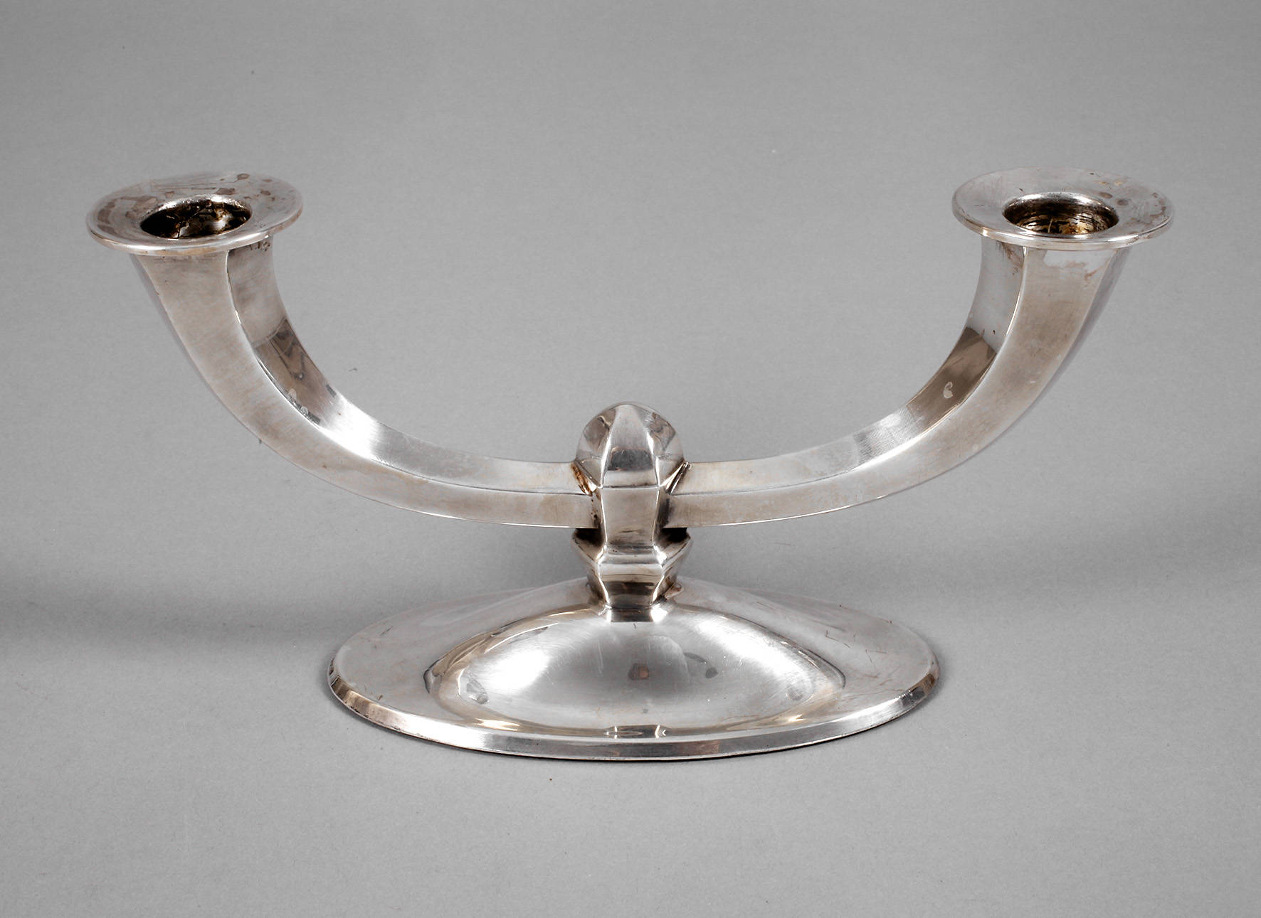 Silberleuchter Art déco