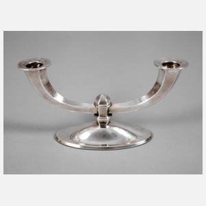 Silberleuchter Art déco