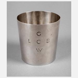 Silberbecher Emil Lettré