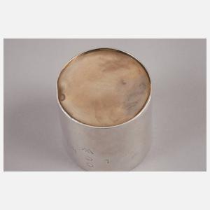 Silberbecher Emil Lettré