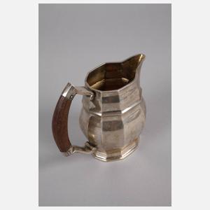 Silberkännchen Art déco