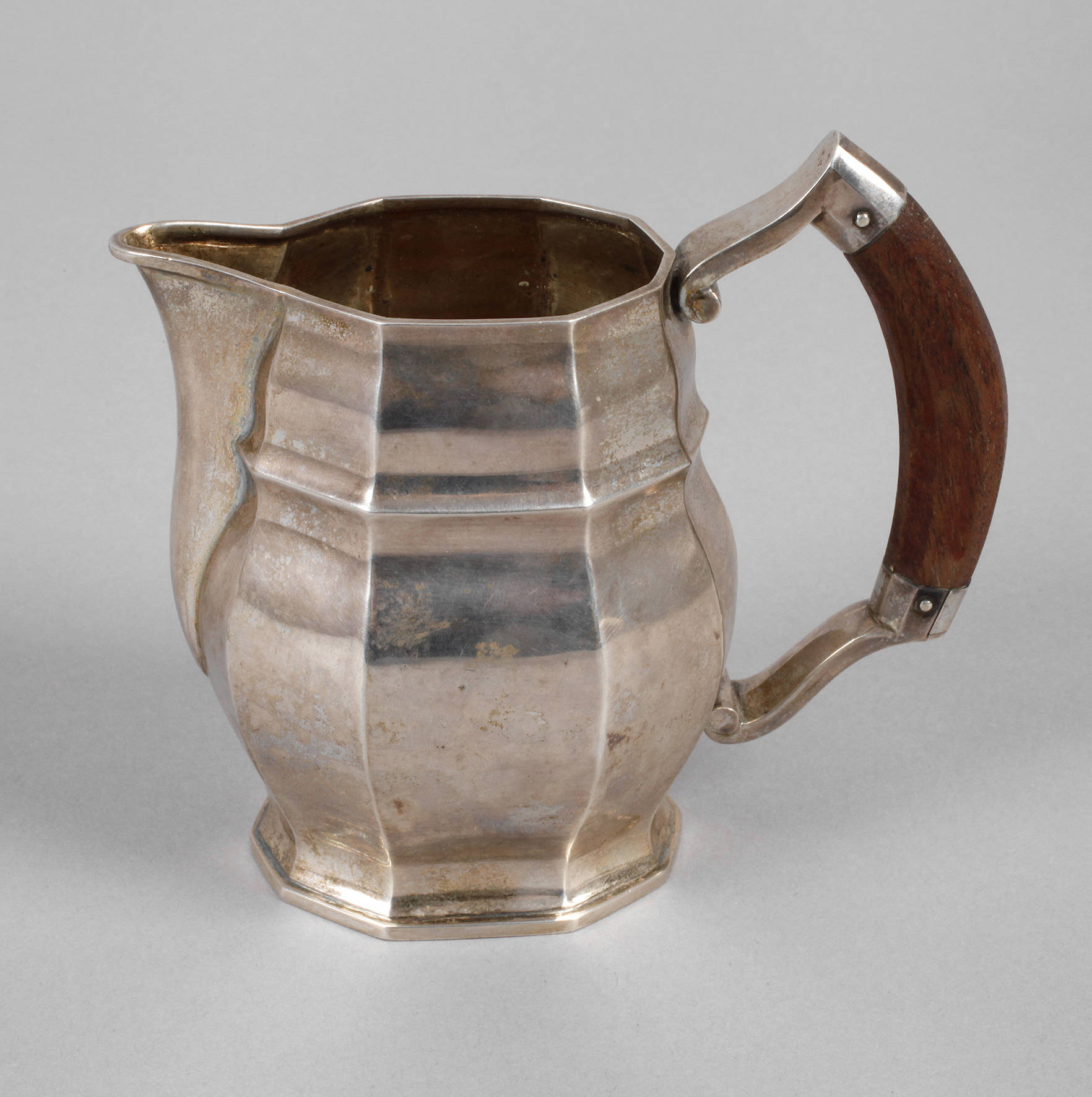 Silberkännchen Art déco