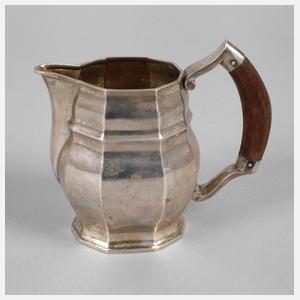 Silberkännchen Art déco