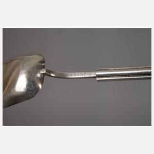 Sieben Besteckteile Art déco