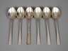 Silber sechs Speiselöffel Prof. Hübner