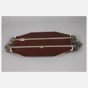 Großes Spiegeltablett Art déco