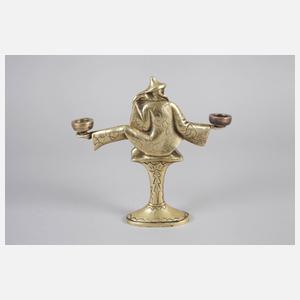 Figürlicher Kerzenleuchter