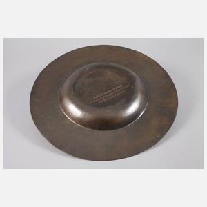 Hans Przyrembel große Messingschale