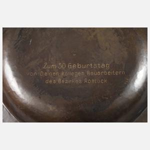 Hans Przyrembel große Messingschale