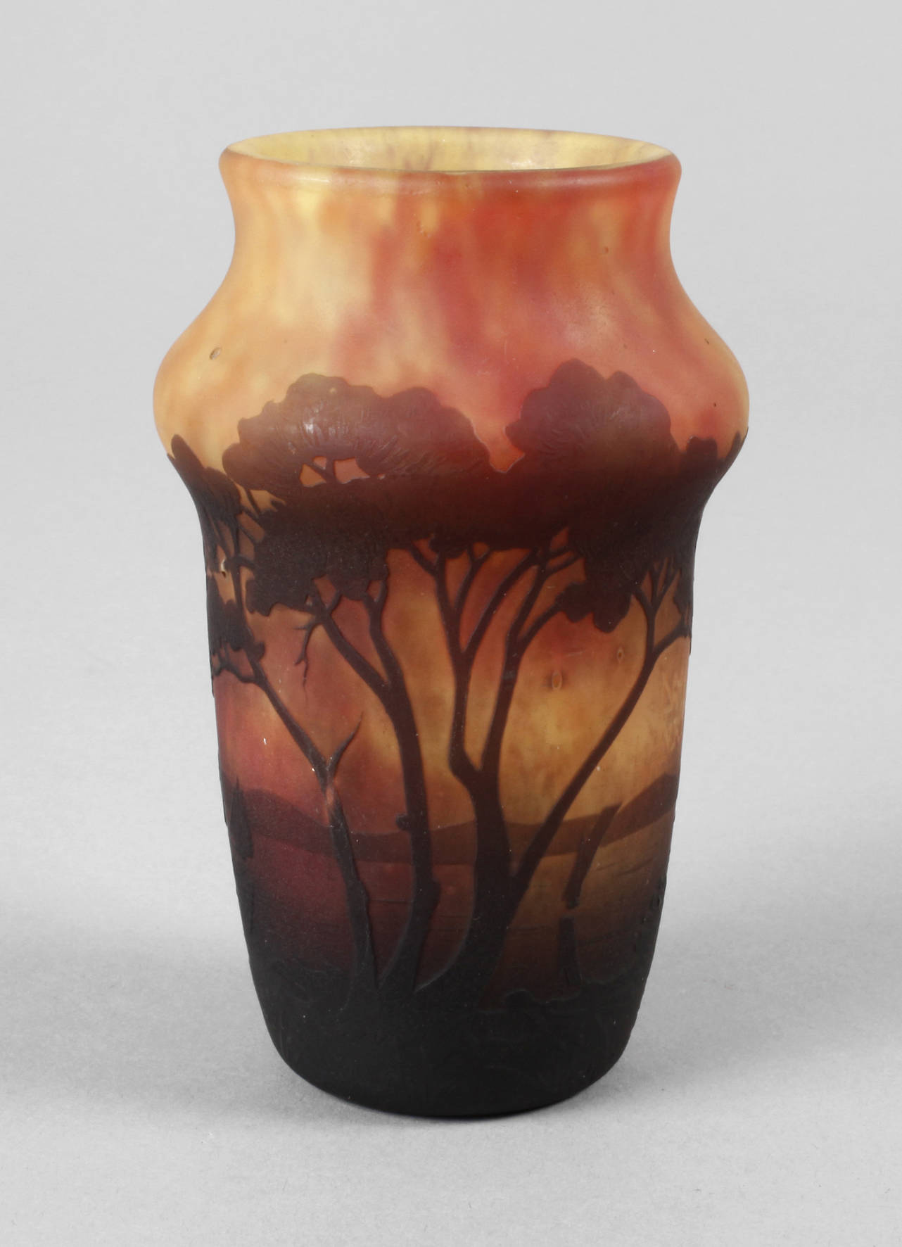 Daum Nancy Ätzglasvase