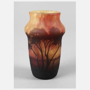 Daum Nancy Ätzglasvase