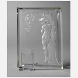 J. Urban Schale mit weiblichen Akt