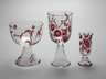 Glasfachschule Zwiesel drei Ziergläser