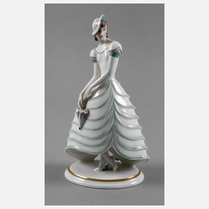 Hutschenreuther Modedame Claire Weiss