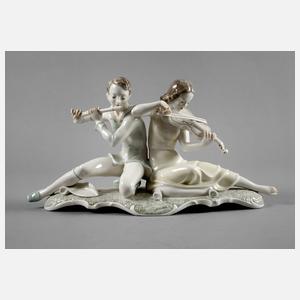 Hutschenreuther Musikantenpaar ”Sonate”