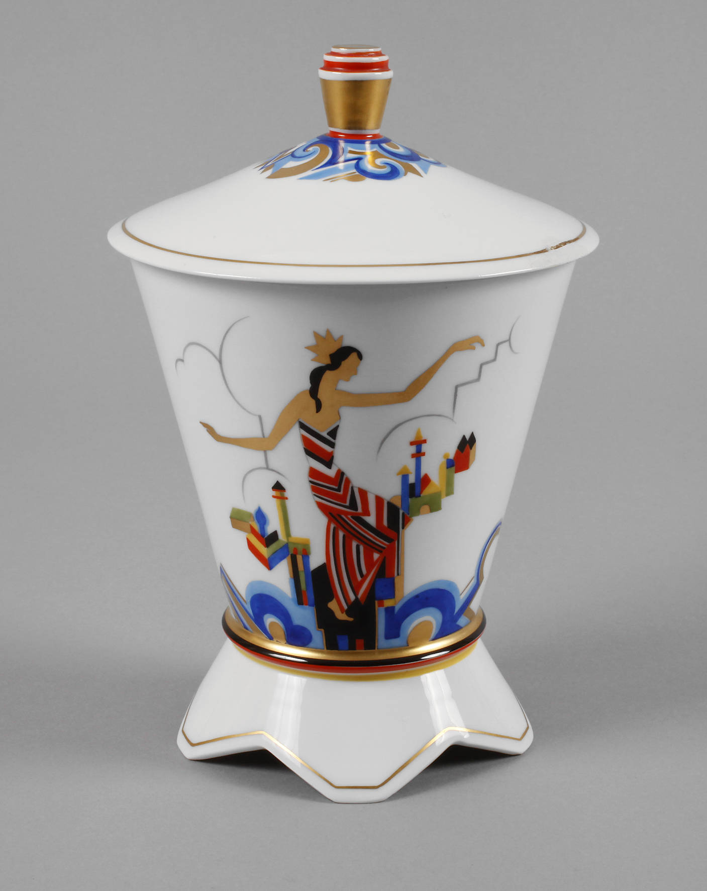 Rosenthal Deckeldose Art déco