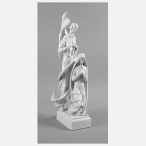 Rosenthal große Figur ”Verkündigung an Maria”
