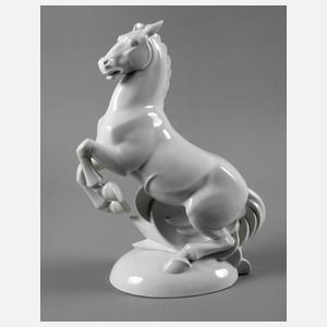 Rosenthal Tierfigur steigender Hengst