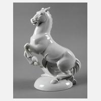 Rosenthal Tierfigur steigender Hengst111
