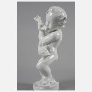 Rudolf Rudorfer Flöte spielender Putto
