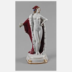 Scheibe-Alsbach Dame im Hermelinpelz