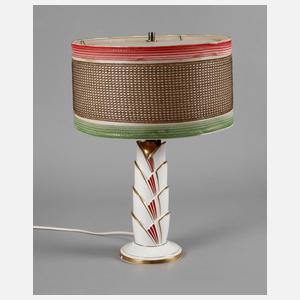 Volkstedt Tischlampe Art déco
