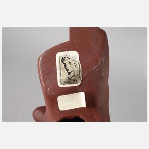 Achatit Kniender weiblicher Akt