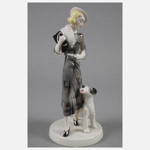 Goebel Modedame mit Hündchen