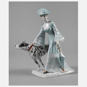 Goebel Modedame Art déco