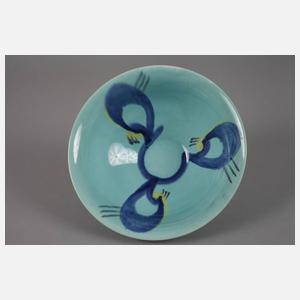 Hael Keramik Dessertset Art déco