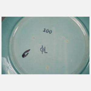 Hael Keramik Dessertset Art déco