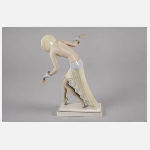 Royal Dux Tänzerin Art déco