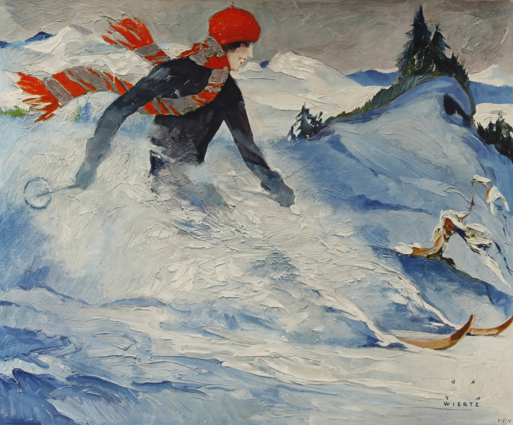 Jupp Wiertz, Winterplakat Christiania