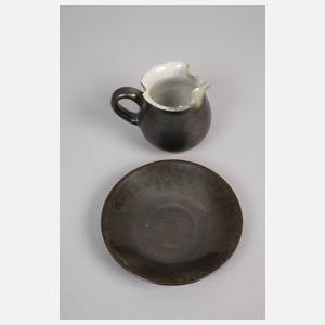 Burg Giebichenstein fünf Mokkatassen und ein Kännchen