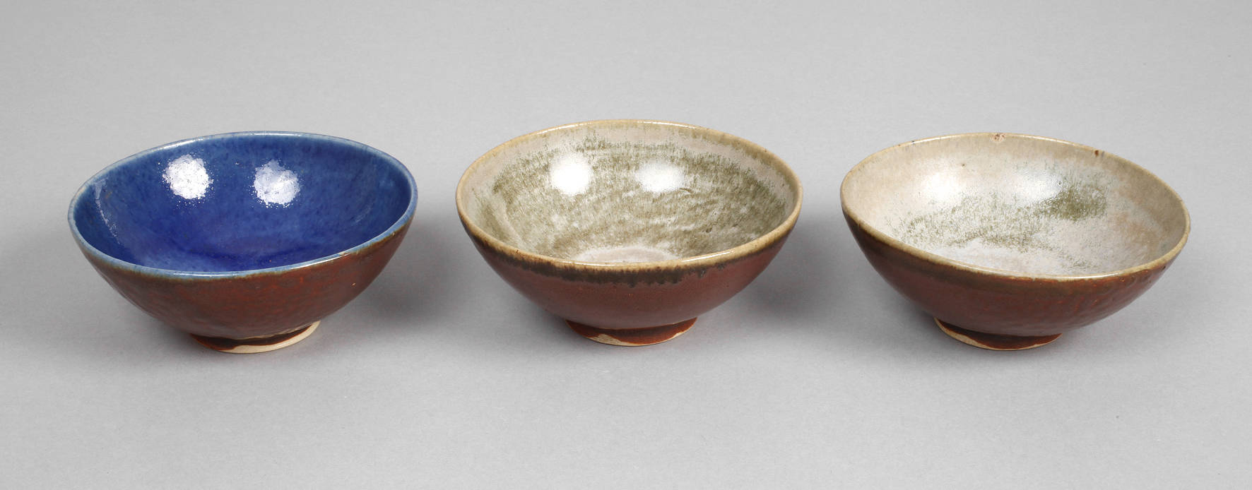 Drei Teeschalen Otto Lindig