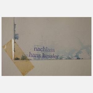 Hans Kessler, umfangreiches Nachlasskonvolut