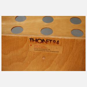 Sechs Stapelstühle Thonet