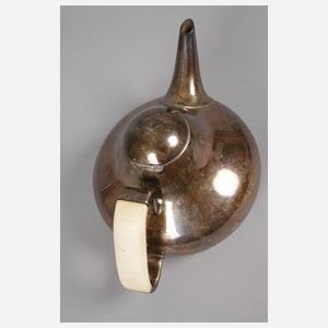 Silber Teekanne Design