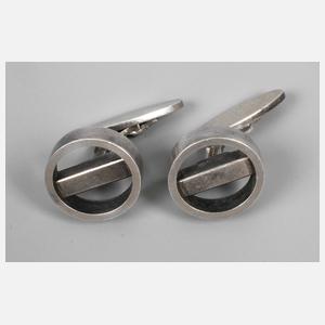 Georg Jensen Paar Manschettenknöpfe