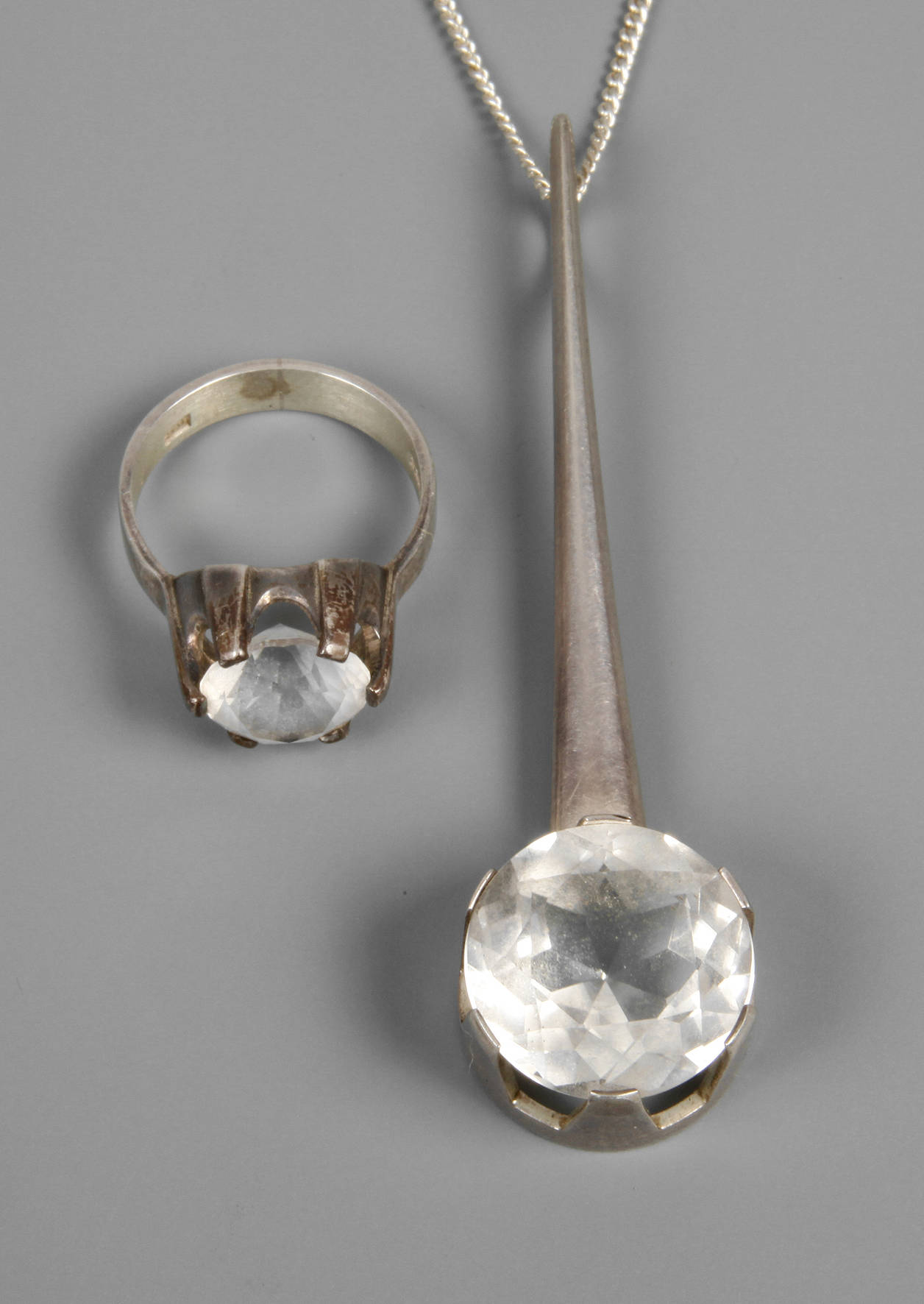 Niels Erik From zwei Teile Silberschmuck