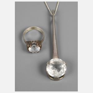 Niels Erik From zwei Teile Silberschmuck