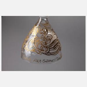 Rosenthal fünf Weingläser Björn Wiinblad