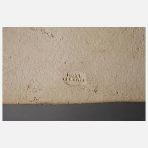 Drei Wandplatten Holl Keramik Nürnberg