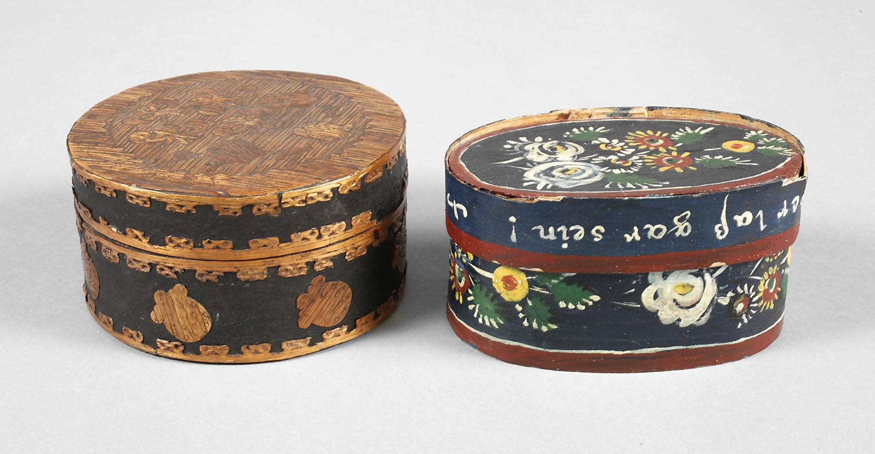 Zwei kleine Schatullen