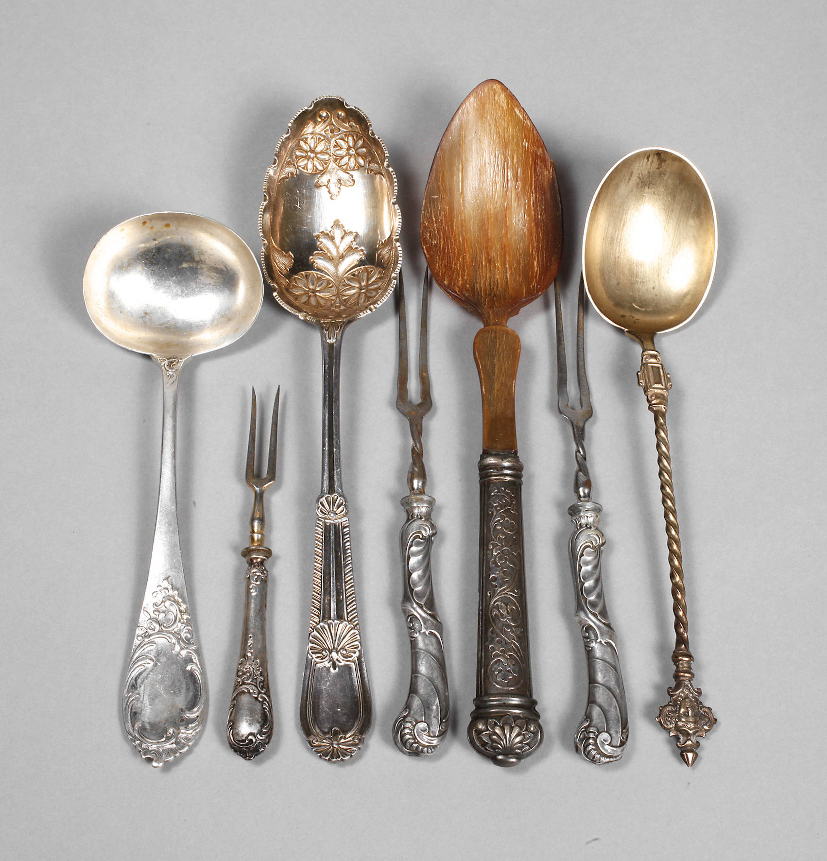 Konvolut Besteck Historismus