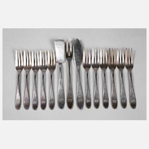 Konvolut Besteck E.Vulpius