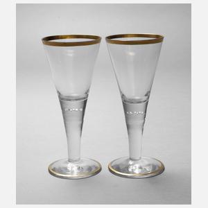 Zwei Kelchgläser